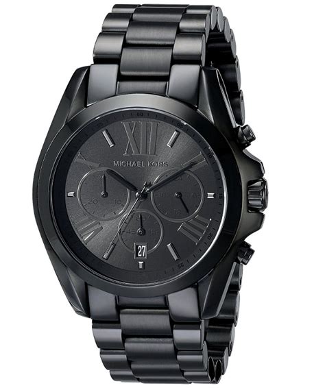 michael kors black matte watch women& 39